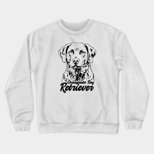 Chesapeake Bay Retriever Portrait Dog Crewneck Sweatshirt